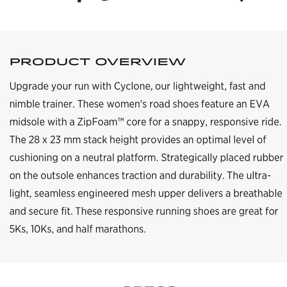 Topo Cyclone Sky /Gold Athletic Running Shoes - Picture 15 of 16